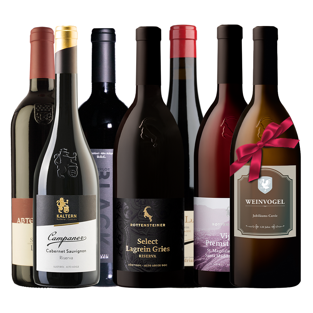 Rotkäppchen-Set: Rotweine so rot und samten wie ihr Käppchen