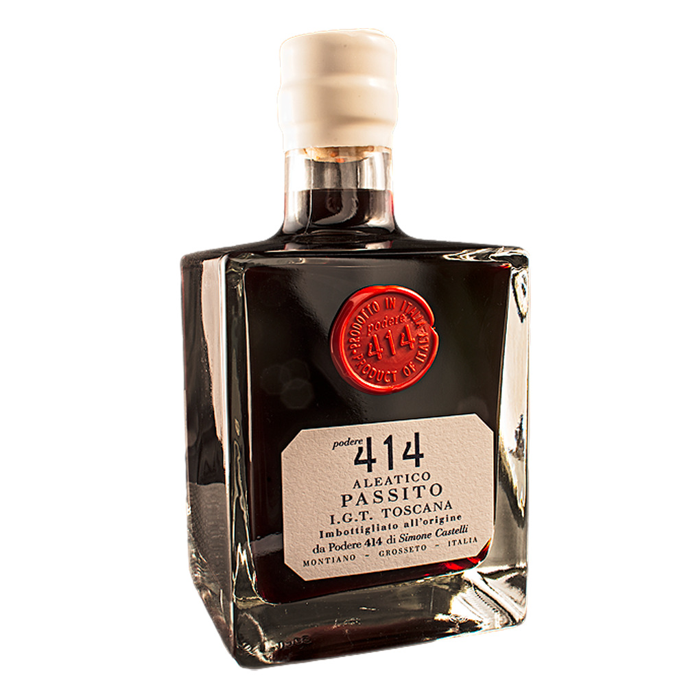 Weinvogel.ch_Aleatico_passito_Toscana_Podere_414_Toskana_Rotwein