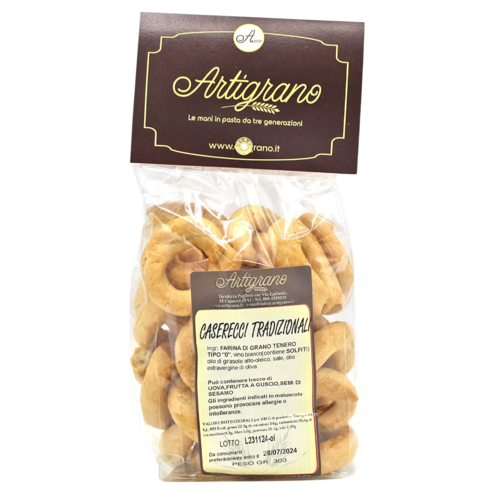 Caserecci all'Olio 300g