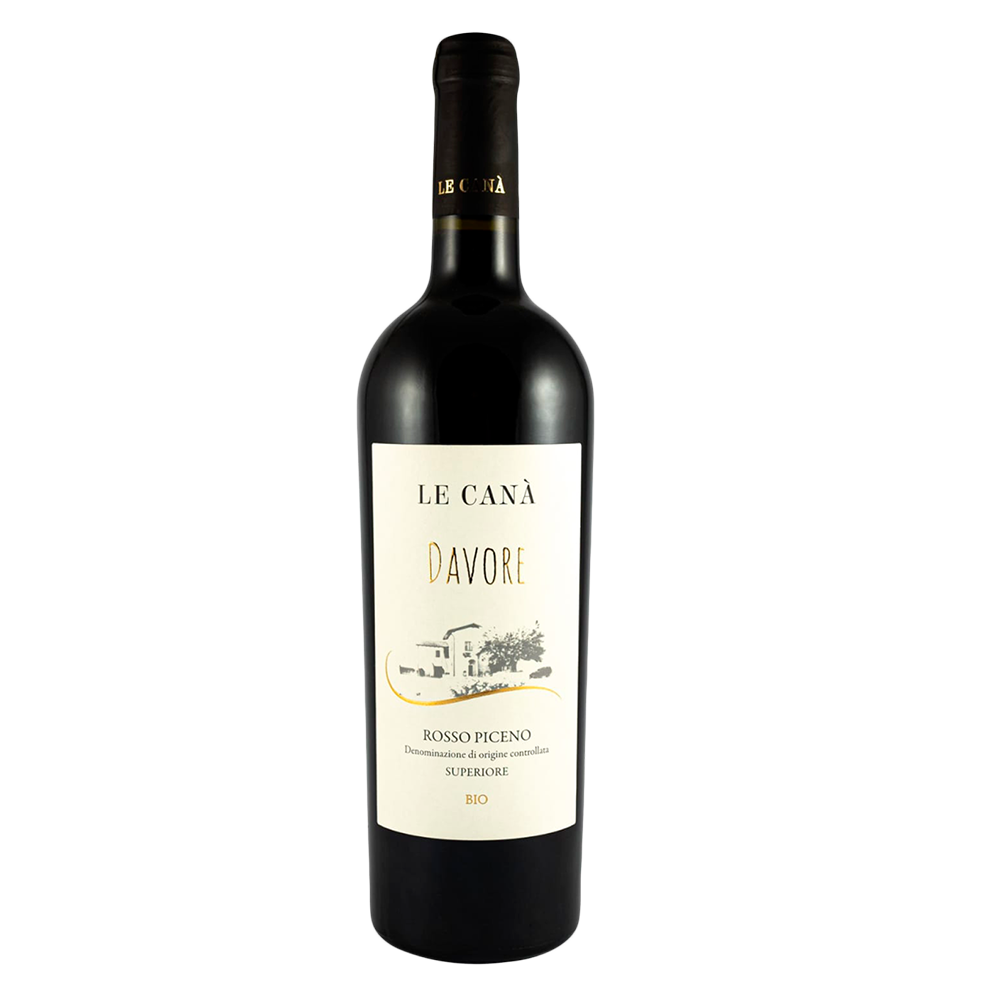 Weinvogel.ch_Davore_Rosso_Piceno_Le_Cana_Marken_Rotwein