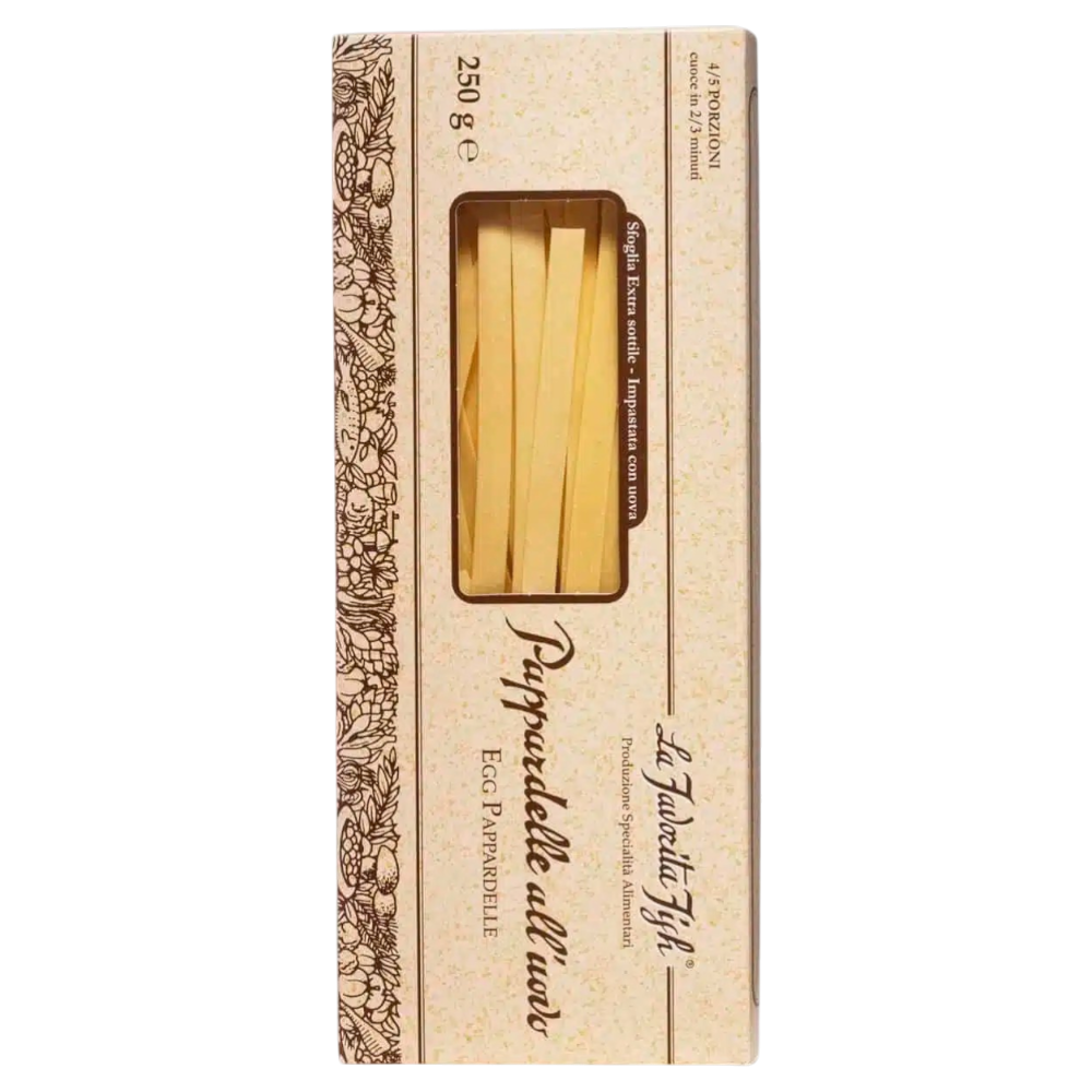 Eierbandnudeln Pappardelle 250g