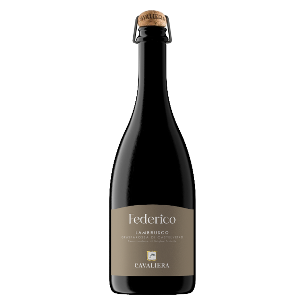 Weinvogel.ch_Federico_Lambrusco_Grasparossa_di_Castelvetro_Cavaliera_Emilia_Romagna_Schaumwein