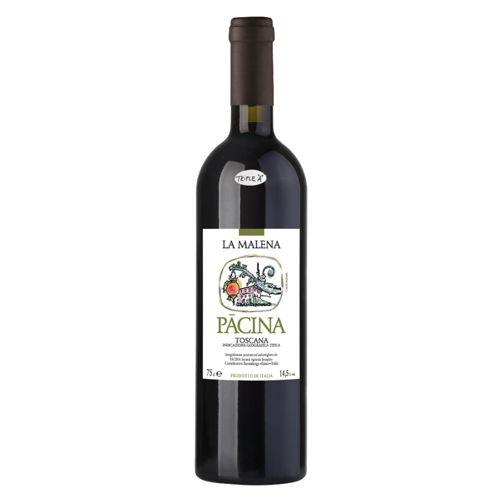 Weinvogel.ch_La_Malena_rot_Toscana_Pacina_Toskana_Rotwein