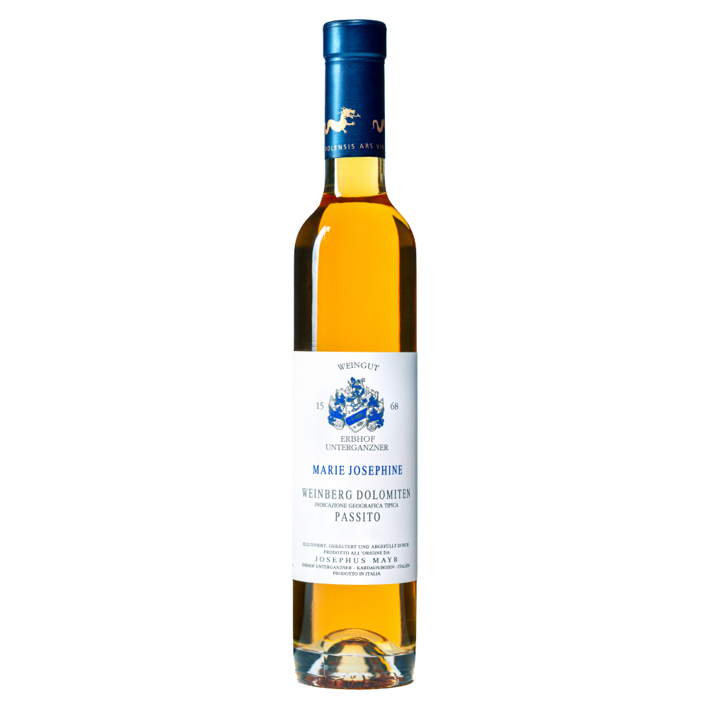 Weinvogel.ch_Marie_Josephine_passito_Weinberg_Dolomiten_Erbhof_Unterganzner_Josephus_Mayr_Suedtirol_Weisswein