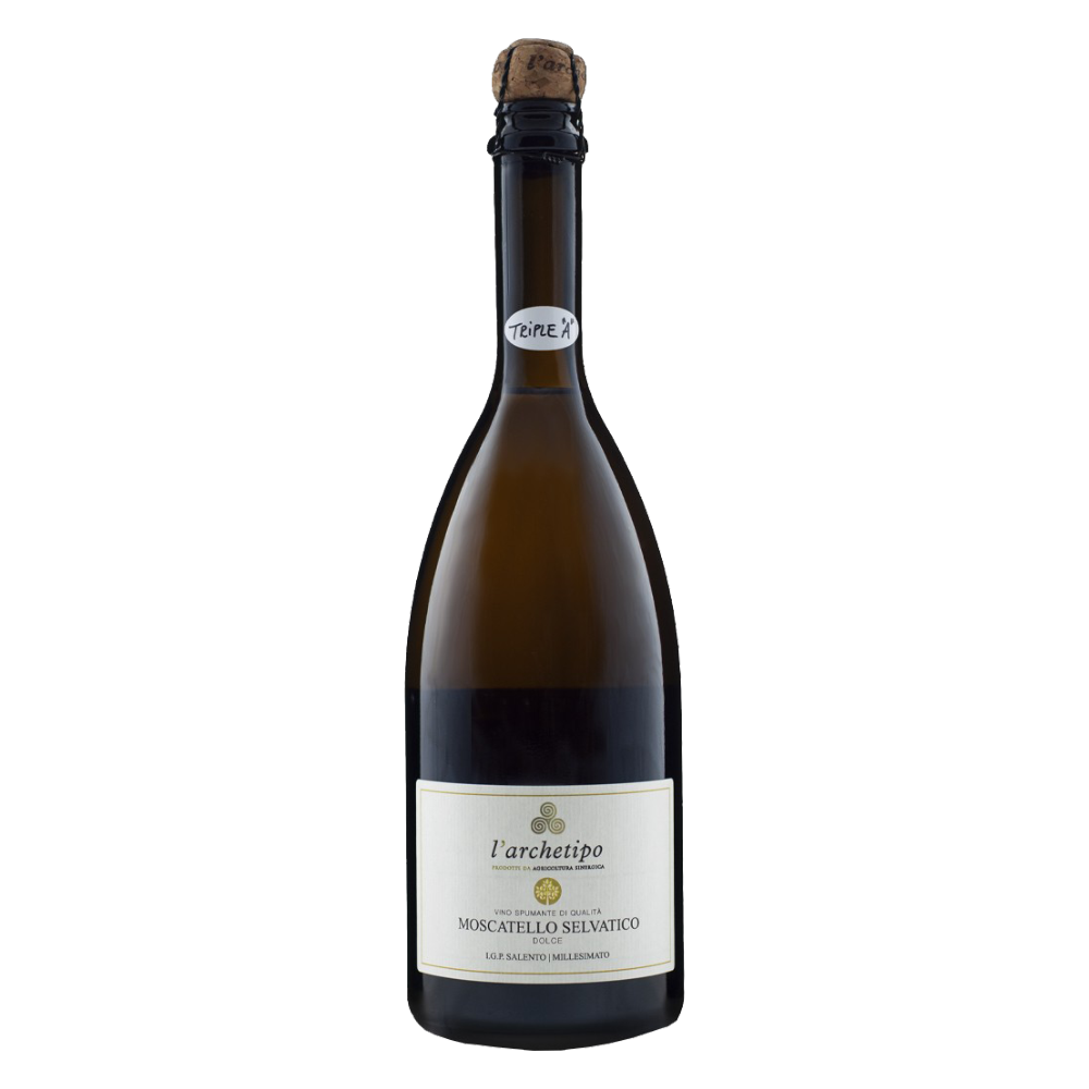 Weinvogel.ch_Moscatello_Selvatico_Spumante_Dolce_Salento_L_Archetipo_Apulien_Schaumwein