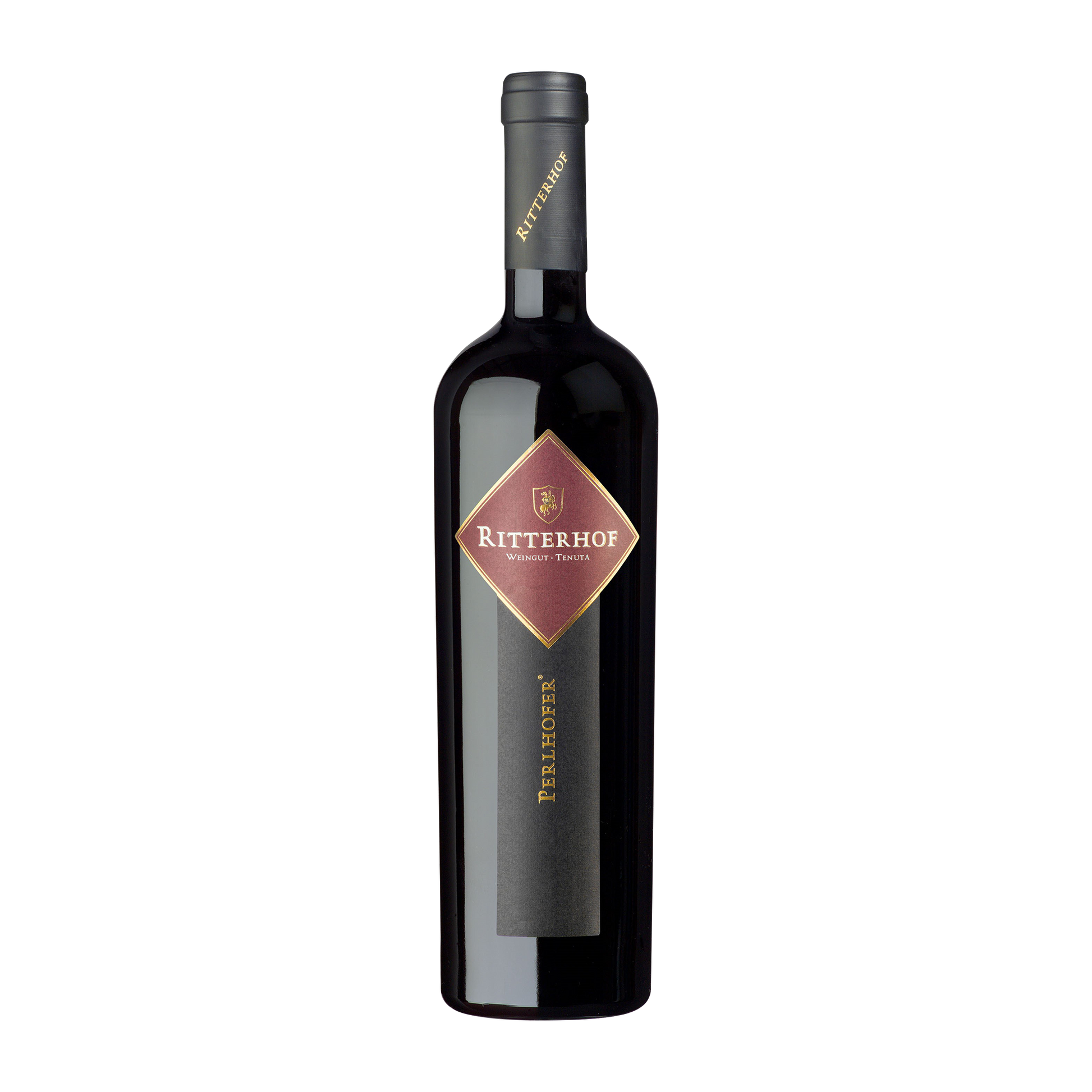 Weinvogel.ch_Perlhofer_rot_Weinberg_Dolomiten_Ritterhof_Suedtirol_Rotwein
