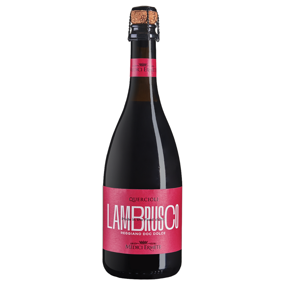 Weinvogel.ch_Quercioli_Lambrusco_Dolce_Reggiano_Medici_Ermete_Emilia_Romagna_Schaumwein