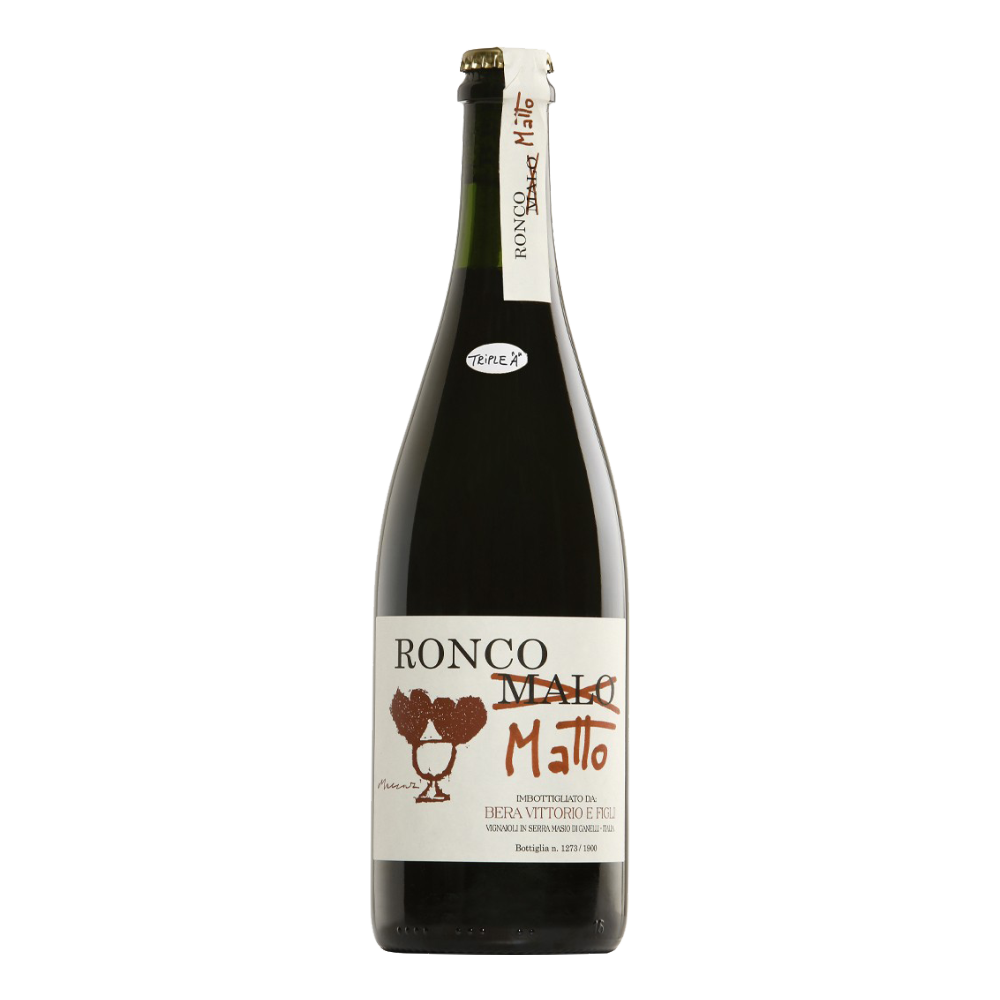 Weinvogel.ch_Ronco_Matto_Metodo_Ancestrale_Bera_Piemont_Rotwein