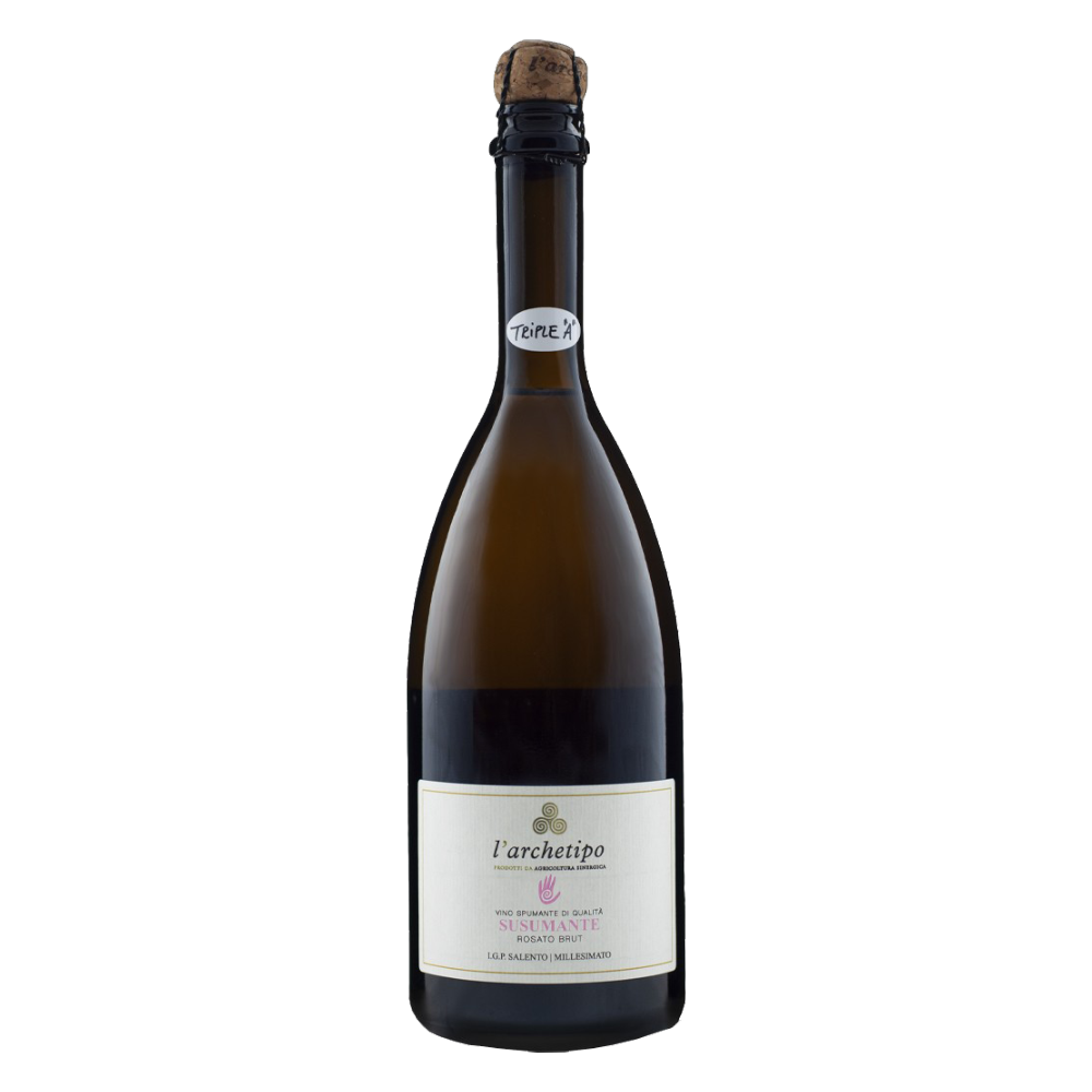 Weinvogel.ch_Susumante_Spumante_Rosato_brut_Salento_L_Archetipo_Apulien_Schaumwein