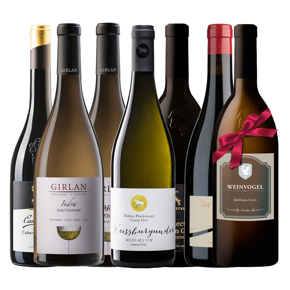 Tischlein, deck dich-Set: Weiss- und Rotweine, die das Herz begehrt