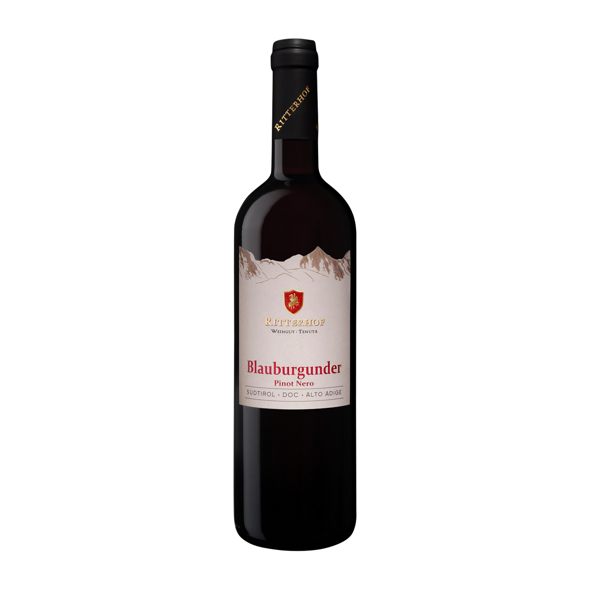 Weinvogel.ch_Blauburgunder_Suedtirol_Ritterhof_Suedtirol_Rotwein