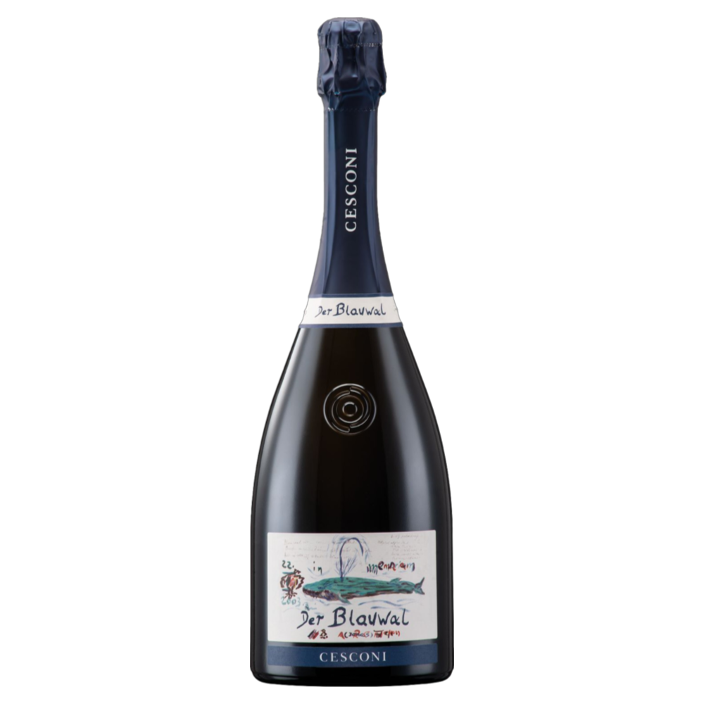 Weinvogel.ch_Blauwal_Riserva_Trento_Cesconi_Trentino_Schaumwein