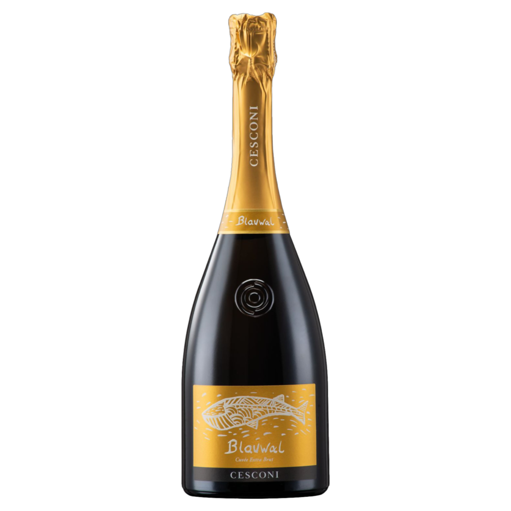 Weinvogel.ch_Blauwal_extra_brut_Trento_Cesconi_Trentino_Schaumwein