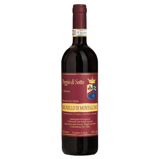 Weinvogel.ch_Brunello_di_Montalcino_Riserva_Poggio_di_Sotto_Toskana_Rotwein