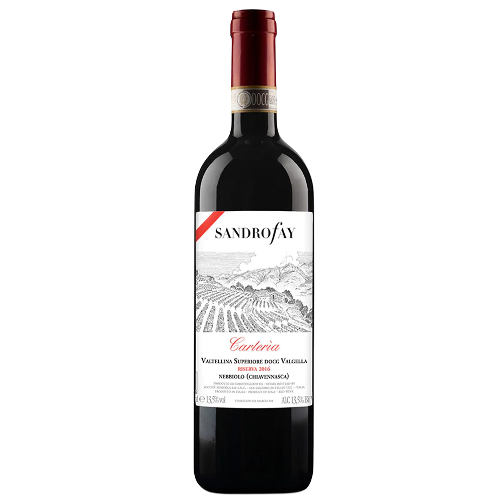 Weinvogel.ch_Carteria_Valtellina_Superiore_Valgella_Riserva_Sandro_Fay_Lombardei_Rotwein