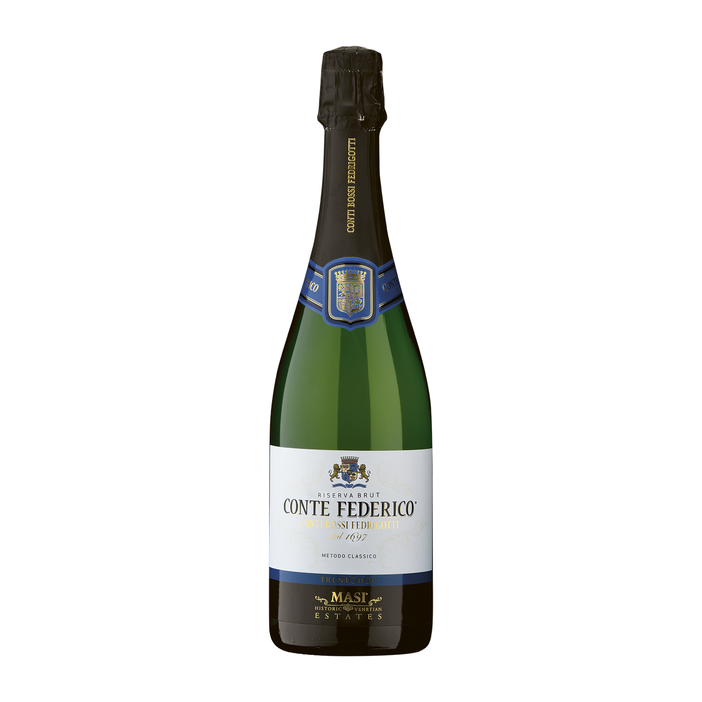 Weinvogel.ch_Conte_Federico_Spumante_Riserva_Brut_Conti_Bossi_Fedrigotti_Suedtirol_Schaumwein