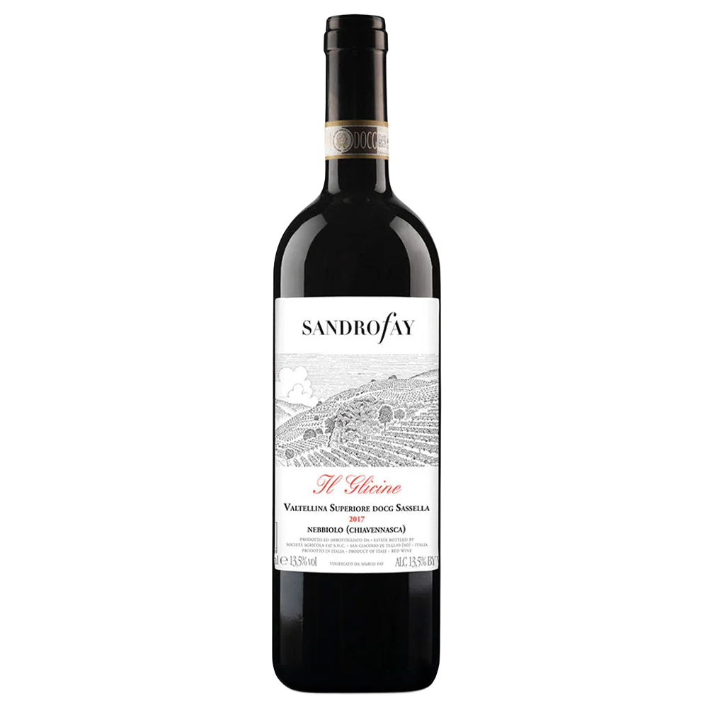 Weinvogel.ch_Der_Glicine_Valtellina_Superiore_Sassella_Sandro_Fay_Lombardei_Rotwein