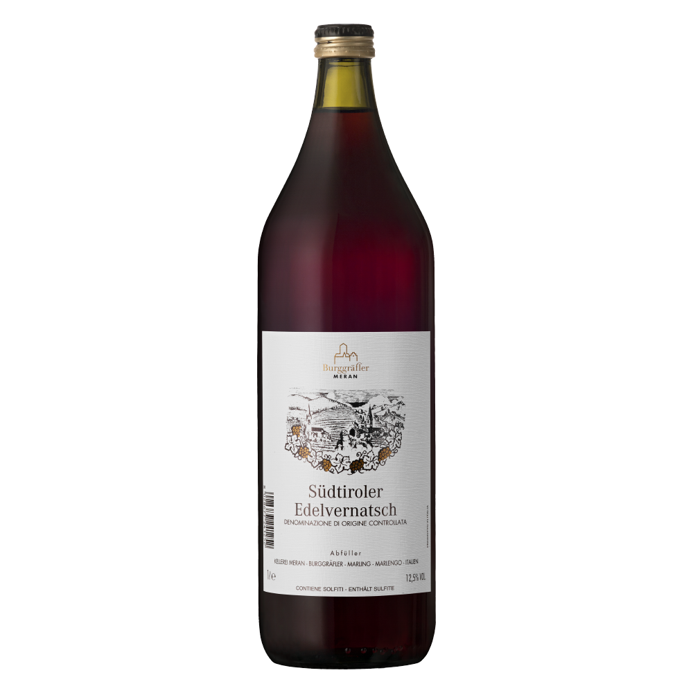 Weinvogel.ch_Edelvernatsch_Suedtirol_Kellerei_Meran_Burggraefler_Suedtirol_Rotwein