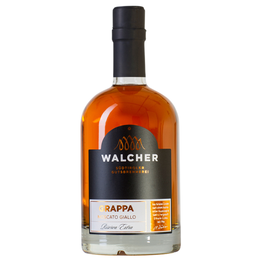 Grappa Lagrein Goldmuskateller Riserva Eichenfass Nocturne