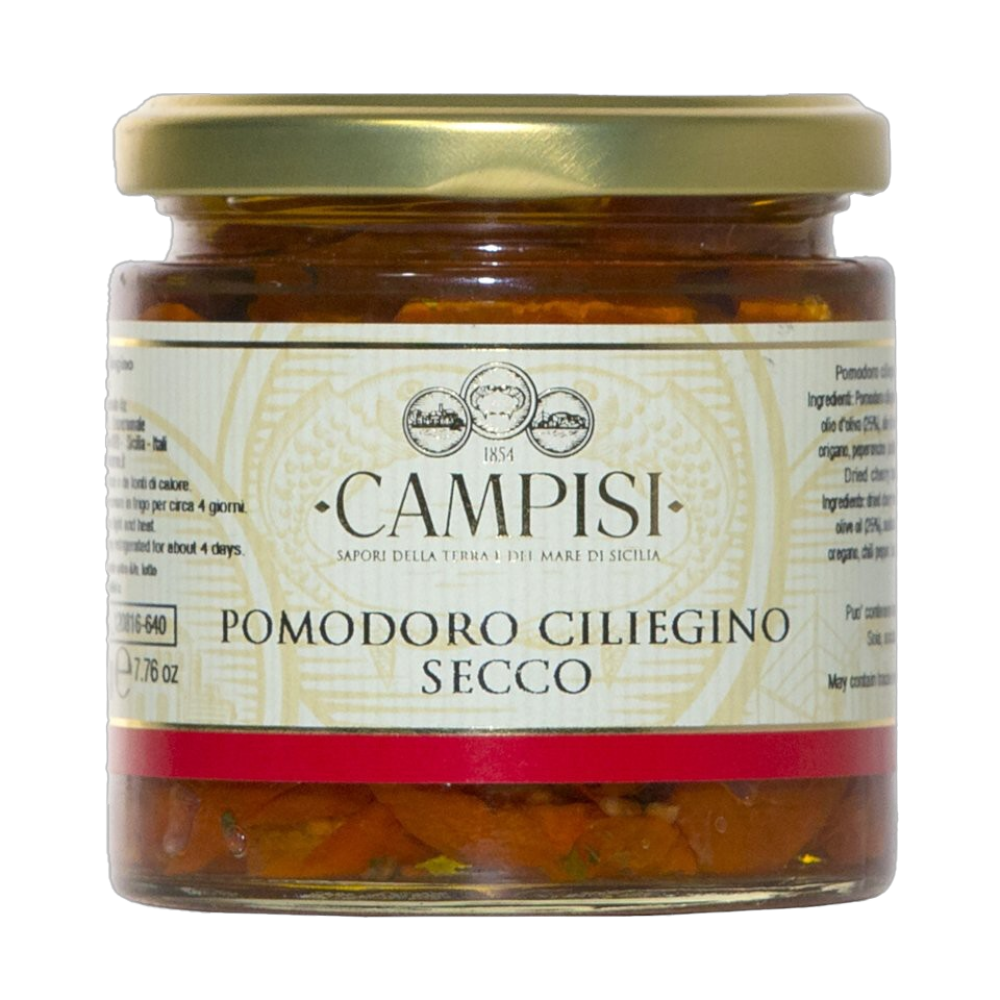 Kirschtomaten teilsgetrocknet in Öl 220g