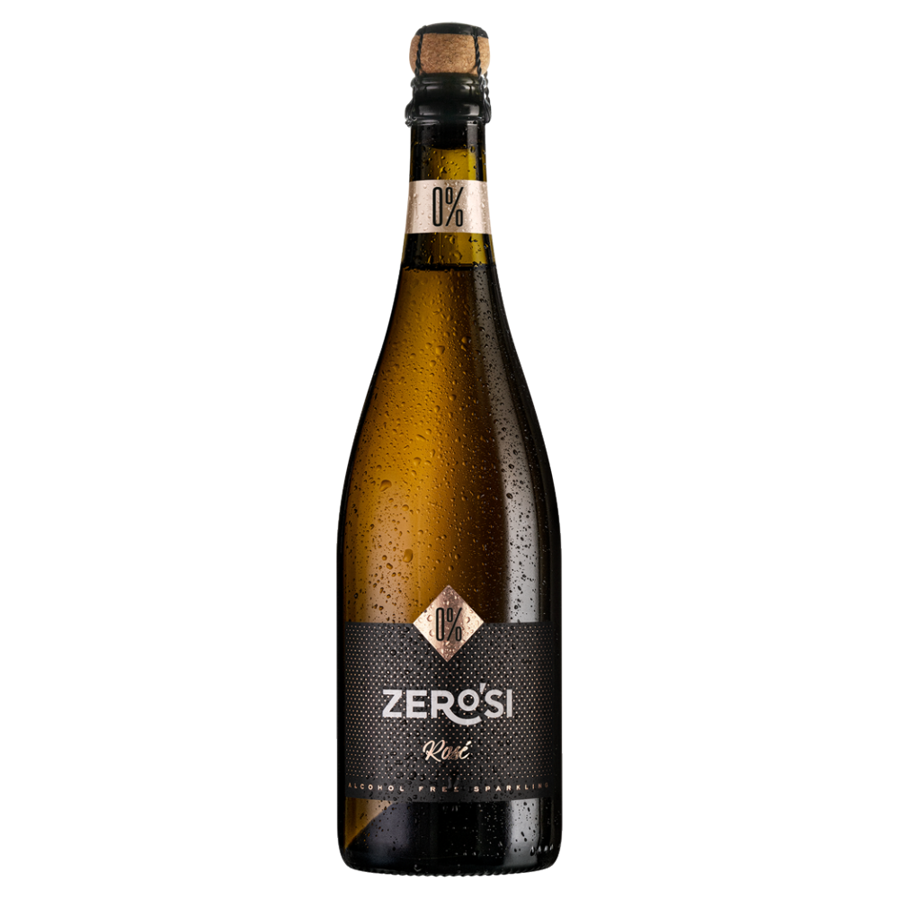 ZeroʼSI Rosé Sparkling Dry Alkoholfrei